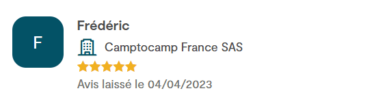 Avis Google — Camp to Camp