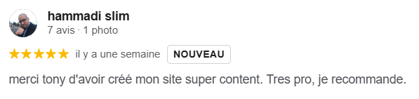 Avis Google — Slim